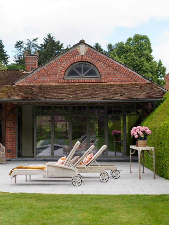 Pool House, interior design by Margit Schmeide