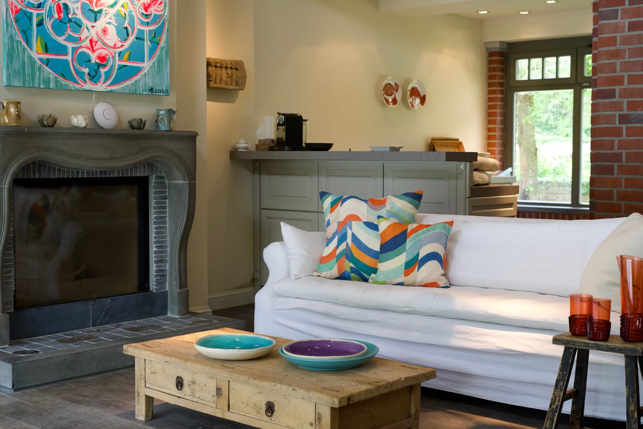 Pool House interior